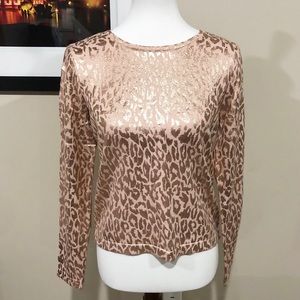 Jennifer Lopez Glamorous Soft Pink Top- Like New